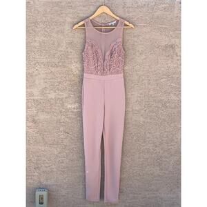 Blashe Blush Sleeveless Jumpsuit - Small